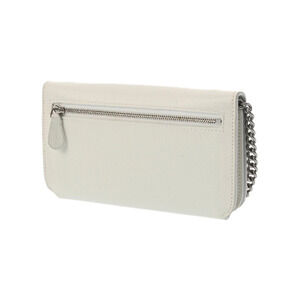 Balenciaga Shoulder Chain White Bag Leather